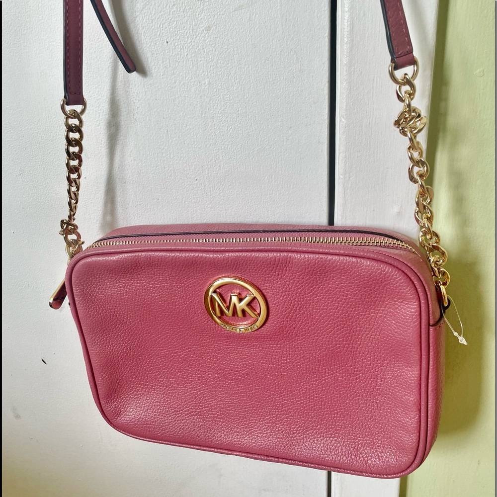 MICHAEL KORS FULTON TULIP HANDBAG LG LARGE EW CROSSBODY WOMEN'S